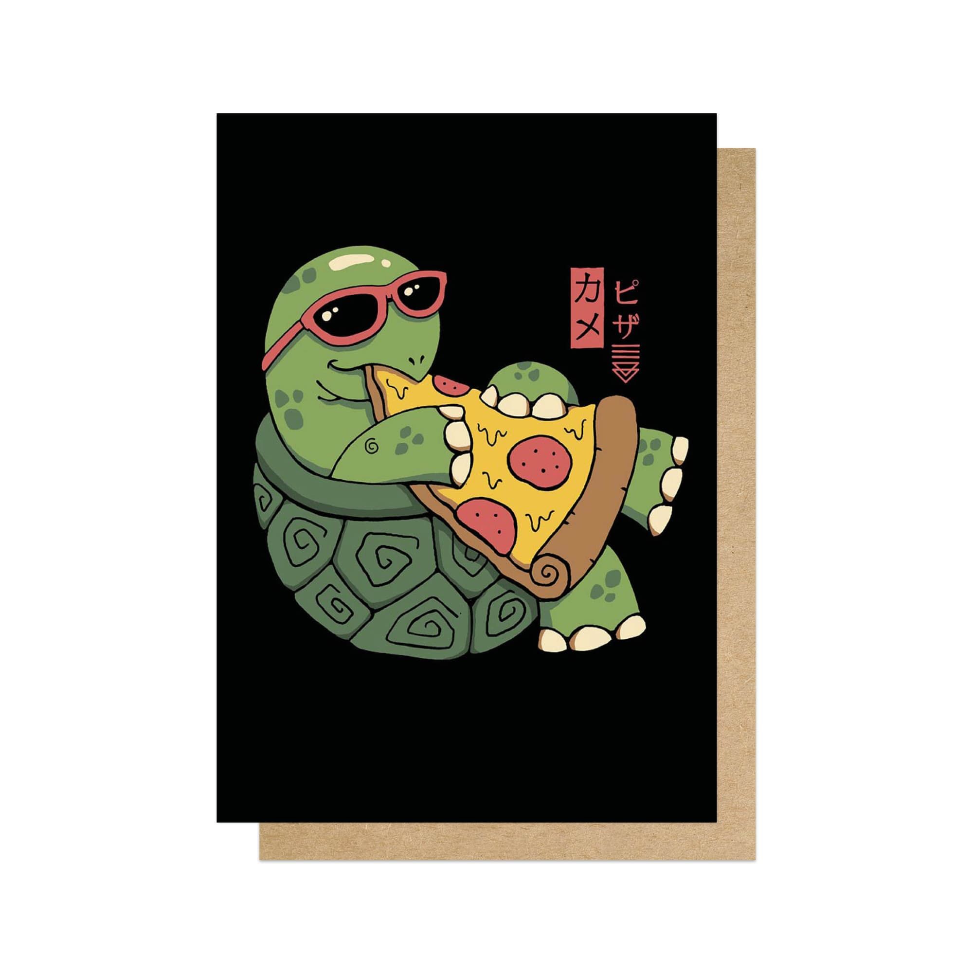 英國EAST END PRINTS 萬用卡/ Vincent Trinidad/ Pizza Turtle